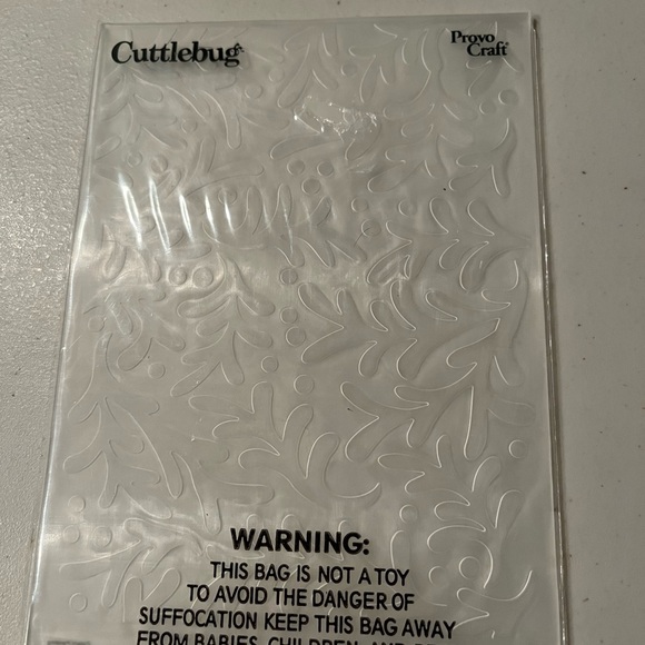 Embossing Folder - Clear - Picture 1 of 3